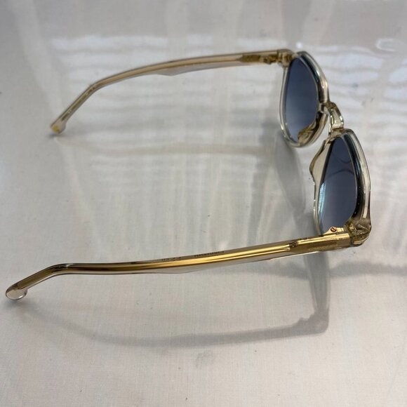 Carrera Clear Champagne Frame Sunglasses with Blue Gradient Lenses main image 4